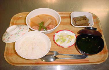 入所施設での食事
