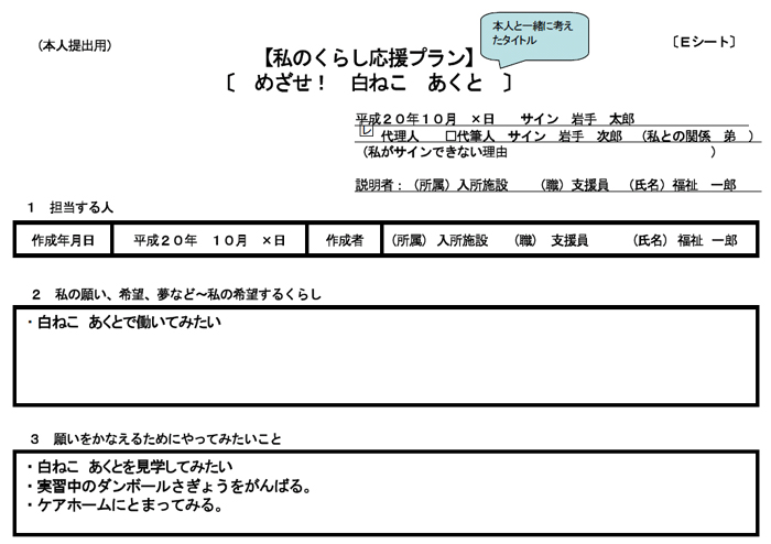 私のくらし応援プラン