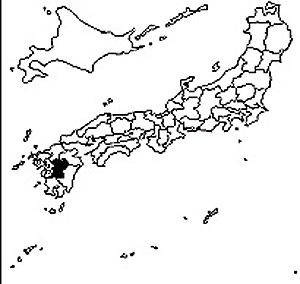 熊本県の所在地