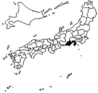 静岡県の所在地