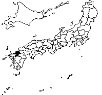 福岡県の所在地