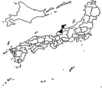 石川県の所在地