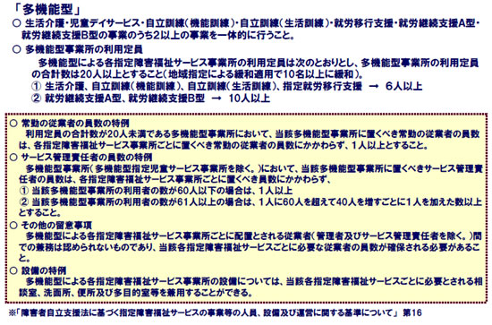 小規模作業所から新体系サービスへの移行