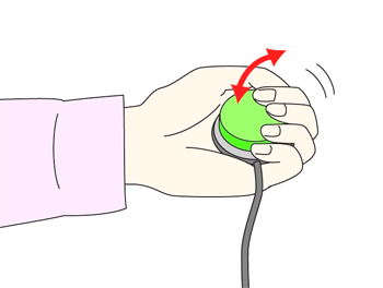 接点式入力装置のイラスト