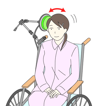 入力装置固定具のイラスト