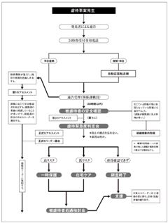 図１　行田市虐待防止フロー