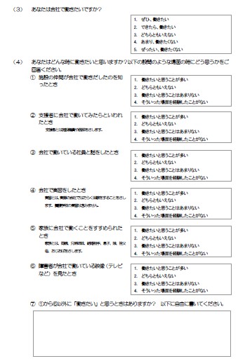 調査票（代理記入者向け）