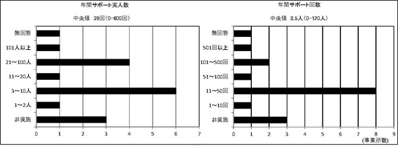 図3　サポート実績