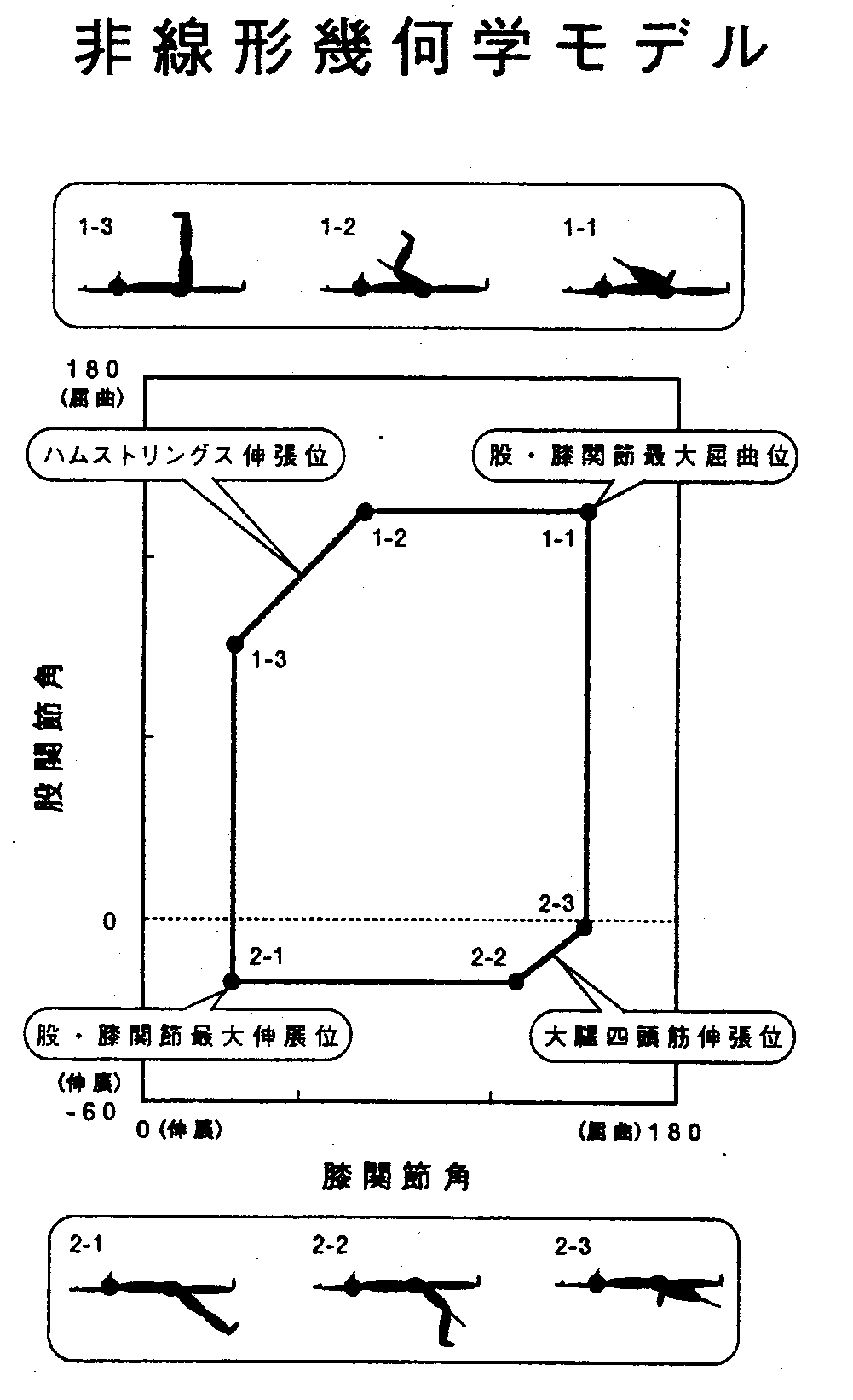 非線形幾何学モデルの図