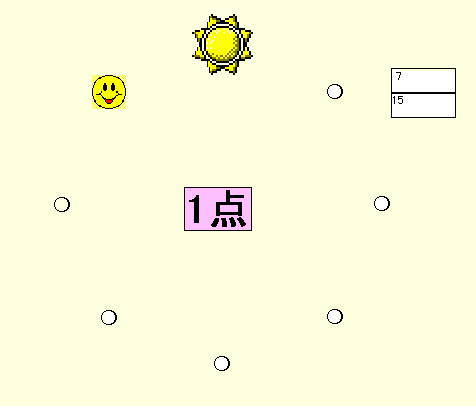 図３　テスト画面