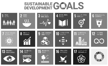 図１　持続可能な開発目標（SDGs）