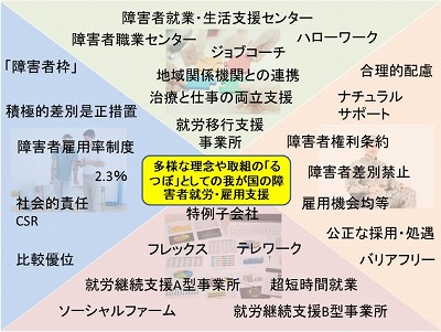 我が国の多様な障害者就労支援