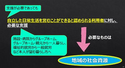 支援が必要であってもの図