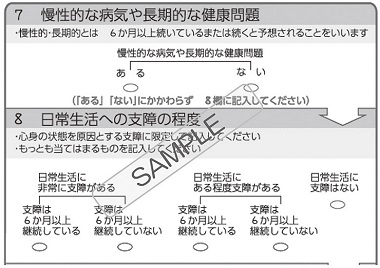 調査票Ａ（抜粋）