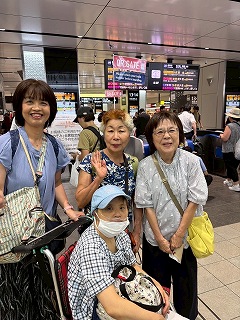 オッキィさんのお出迎え
