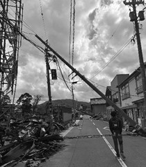 Photo in Wajima after the Noto penisula earthquake