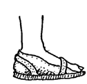 Foot brace - for deformities in the foot.