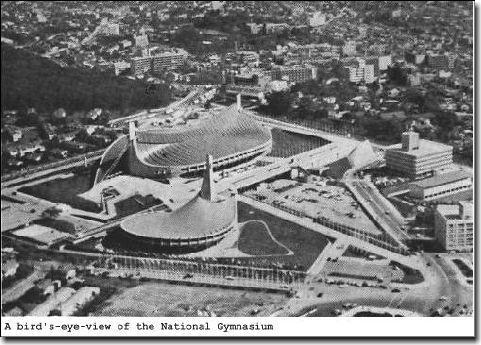 A bird's-eye-view of the National Gymnasium